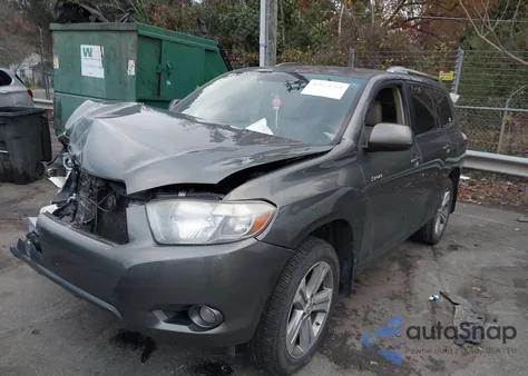 2008 Toyota Highlander Sport из США, поврежденный, VIN JTEES43A582029842